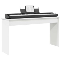 STOJAK NA KEYBOARD BIAŁY 120X32X64CM