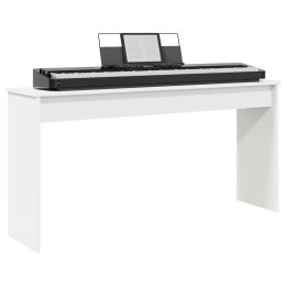 STOJAK NA KEYBOARD BIAŁY 130X32X64CM