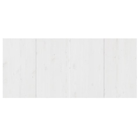 STOLIK BAROWY BIAŁY 180X80X110CM LITE DREWNO SOSNOWE