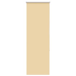 ROLETA ZACIEMNIAJĄCA BEŻOWA 40X130CM SZEROKOŚĆ TKANINY 35,7CM