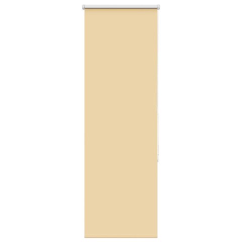 ROLETA ZACIEMNIAJĄCA BEŻOWA 40X130CM SZEROKOŚĆ TKANINY 35,7CM