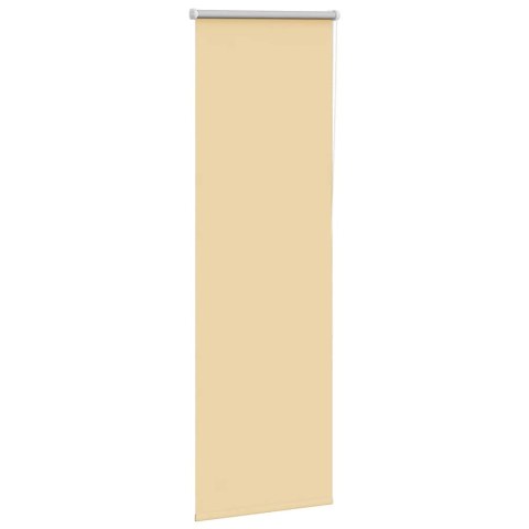 ROLETA ZACIEMNIAJĄCA BEŻOWA 40X130CM SZEROKOŚĆ TKANINY 35,7CM