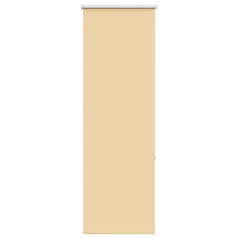 ROLETA ZACIEMNIAJĄCA BEŻOWA 45X130CM SZEROKOŚĆ TKANINY 40,7CM