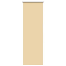 ROLETA ZACIEMNIAJĄCA BEŻOWA 50X130CM SZEROKOŚĆ TKANINY 45,7CM