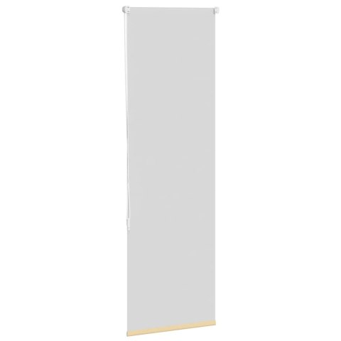 ROLETA ZACIEMNIAJĄCA BEŻOWA 50X130CM SZEROKOŚĆ TKANINY 45,7CM