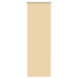 ROLETA ZACIEMNIAJĄCA BEŻOWA 55X130CM SZEROKOŚĆ TKANINY 50,7CM
