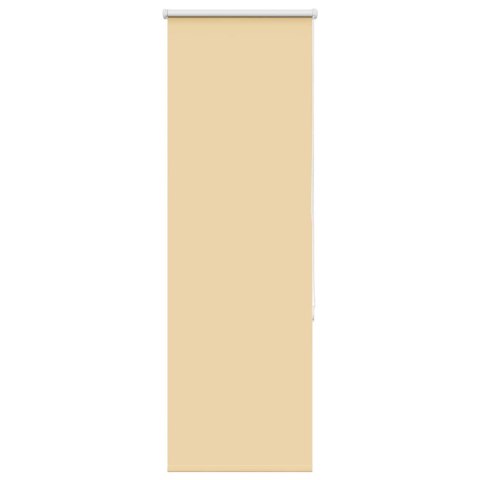 ROLETA ZACIEMNIAJĄCA BEŻOWA 55X130CM SZEROKOŚĆ TKANINY 50,7CM