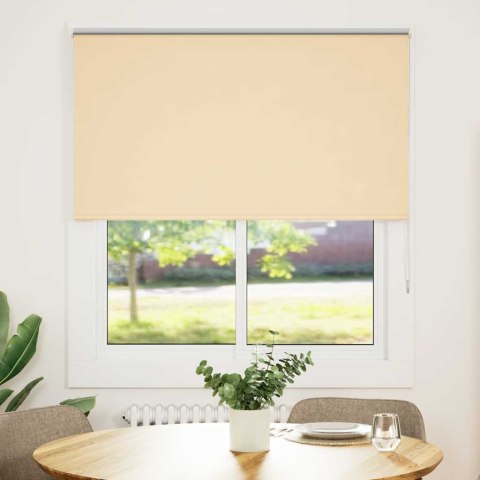 ROLETA ZACIEMNIAJĄCA BEŻOWA 125X130CM SZEROKOŚĆ TKANINY 121,6CM
