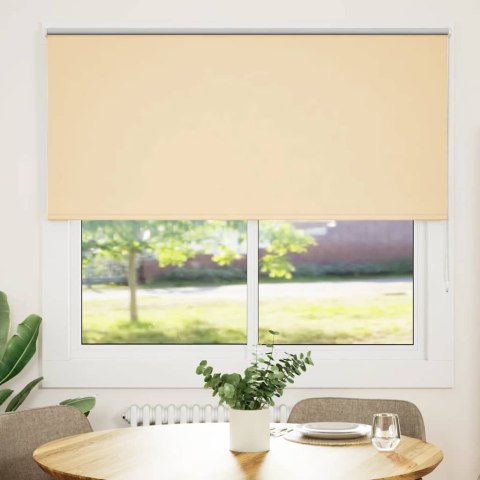 ROLETA ZACIEMNIAJĄCA BEŻOWA 165X130CM SZEROKOŚĆ TKANINY 161,6CM