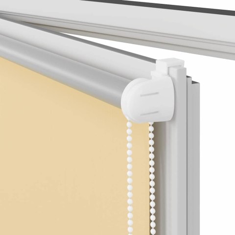ROLETA ZACIEMNIAJĄCA BEŻOWA 40X150CM SZEROKOŚĆ TKANINY 35,7CM