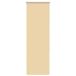 ROLETA ZACIEMNIAJĄCA BEŻOWA 60X150CM SZEROKOŚĆ TKANINY 55,7CM