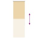 ROLETA ZACIEMNIAJĄCA BEŻOWA 60X150CM SZEROKOŚĆ TKANINY 55,7CM