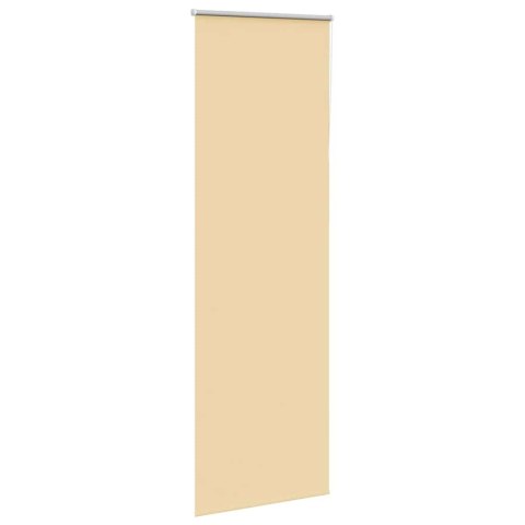 ROLETA ZACIEMNIAJĄCA BEŻOWA 75X210CM SZEROKOŚĆ TKANINY 70,7CM