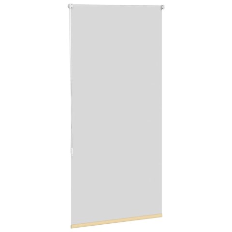 ROLETA ZACIEMNIAJĄCA BEŻOWA 85X130CM SZEROKOŚĆ TKANINY 80,7CM