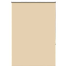 ROLETA ZACIEMNIAJĄCA BEŻOWA 90X130CM SZEROKOŚĆ TKANINY 85,7CM