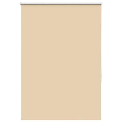 ROLETA ZACIEMNIAJĄCA BEŻOWA 90X130CM SZEROKOŚĆ TKANINY 85,7CM