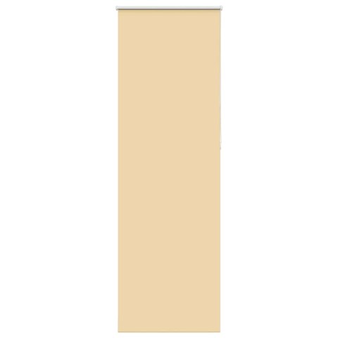 ROLETA ZACIEMNIAJĄCA BEŻOWA 65X230CM SZEROKOŚĆ TKANINY 60,7CM