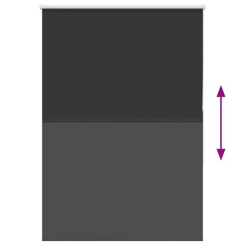 ROLETA ZACIEMNIAJĄCA CZARNY 100X175CM SZEROKOŚĆ TKANINY 95,7CM