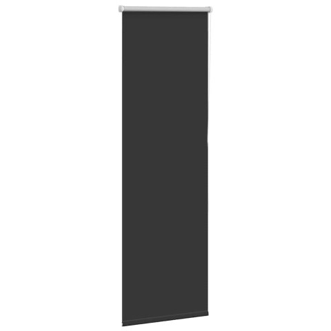 ROLETA ZACIEMNIAJĄCA CZARNY 45X150CM SZEROKOŚĆ TKANINY 40,7CM