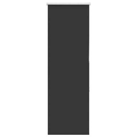 ROLETA ZACIEMNIAJĄCA CZARNY 50X175CM SZEROKOŚĆ TKANINY 45,7CM