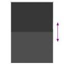 ROLETA ZACIEMNIAJĄCA CZARNY 90X150CM SZEROKOŚĆ TKANINY 85,7CM
