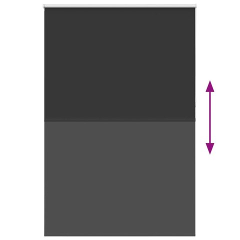 ROLETA ZACIEMNIAJĄCA CZARNY 160X210CM SZEROKOŚĆ TKANINY 156,6CM