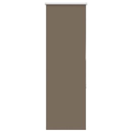 ROLETA ZACIEMNIAJĄCA KAWOWA 40X130CM SZEROKOŚĆ TKANINY