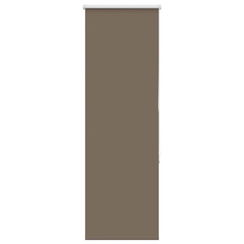 ROLETA ZACIEMNIAJĄCA KAWOWA 40X130CM SZEROKOŚĆ TKANINY