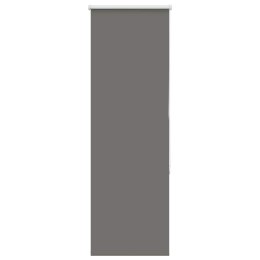ROLETA ZACIEMNIAJĄCA SZARA 40X130CM SZEROKOŚĆ TKANINY 35,7CM