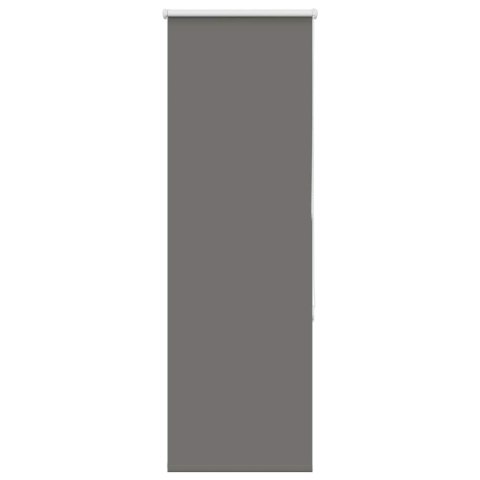 ROLETA ZACIEMNIAJĄCA SZARA 40X130CM SZEROKOŚĆ TKANINY 35,7CM