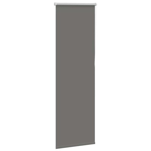 ROLETA ZACIEMNIAJĄCA SZARA 50X130CM SZEROKOŚĆ TKANINY 45,7CM