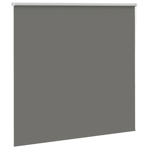 ROLETA ZACIEMNIAJĄCA SZARA 165X150CM SZEROKOŚĆ TKANINY 161,6CM