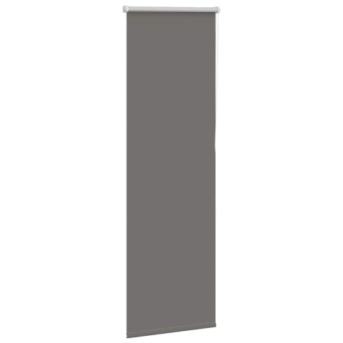 ROLETA ZACIEMNIAJĄCA SZARA 45X175CM SZEROKOŚĆ TKANINY 40,7CM