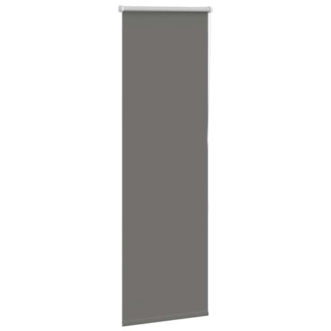 ROLETA ZACIEMNIAJĄCA SZARA 50X175CM SZEROKOŚĆ TKANINY 45,7CM