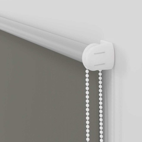 ROLETA ZACIEMNIAJĄCA SZARA 50X210CM SZEROKOŚĆ TKANINY 45,7CM