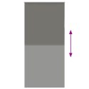 ROLETA ZACIEMNIAJĄCA SZARA 90X210CM SZEROKOŚĆ TKANINY 85,7CM