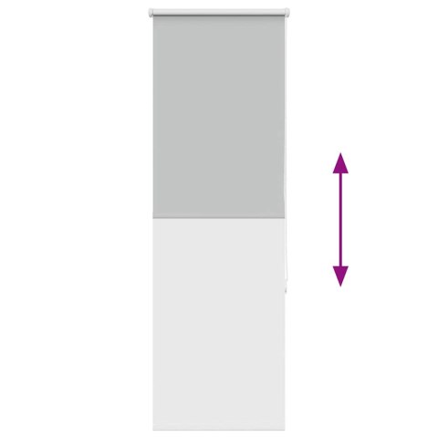 ROLETA ZACIEMNIAJĄCA 60X130CM SZEROKOŚĆ TKANINY 55,7CM