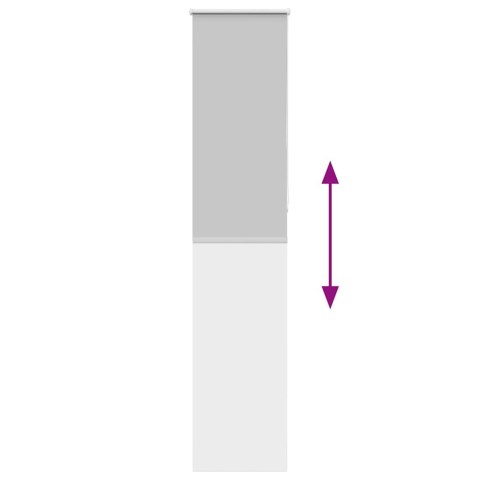 ROLETA ZACIEMNIAJĄCA 60X210CM SZEROKOŚĆ TKANINY 55,7CM