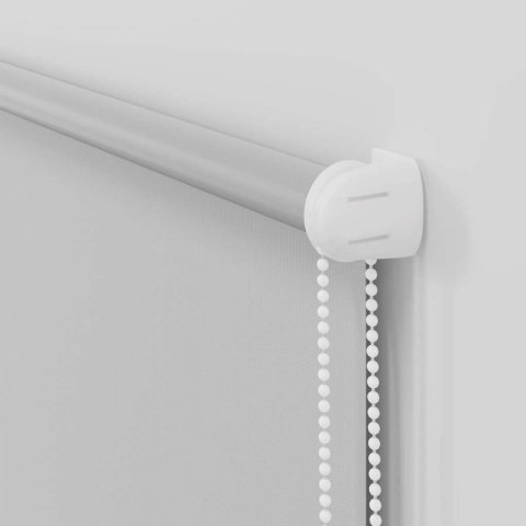 ROLETA ZACIEMNIAJĄCA JASNOSZARA 45X210CM SZEROKOŚĆ TKANINY