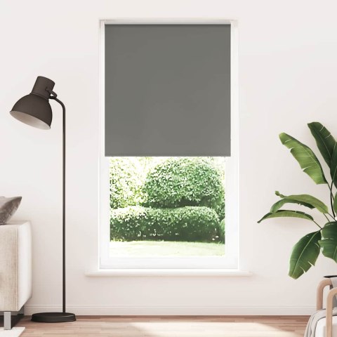 ROLETA ZACIEMNIAJĄCA SZARA 115X210CM SZEROKOŚĆ TKANINY 110,7CM
