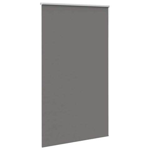 ROLETA ZACIEMNIAJĄCA SZARA 130X210CM SZEROKOŚĆ TKANINY 126,6CM