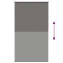 ROLETA ZACIEMNIAJĄCA SZARA 130X230CM SZEROKOŚĆ TKANINY 126,6CM