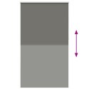 ROLETA ZACIEMNIAJĄCA SZARA 140X210CM SZEROKOŚĆ TKANINY 136,6CM