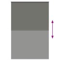 ROLETA ZACIEMNIAJĄCA SZARA 160X210CM SZEROKOŚĆ TKANINY 156,6CM
