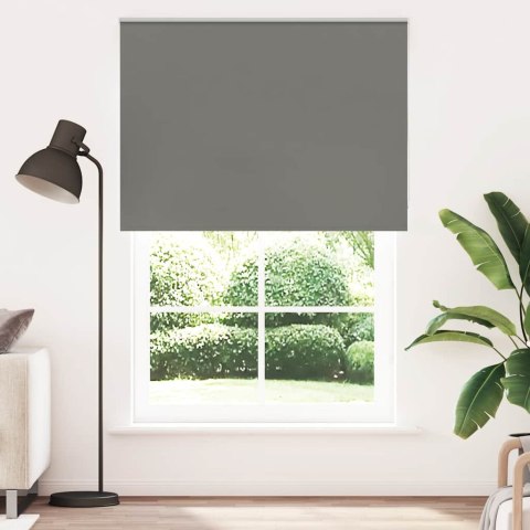 ROLETA ZACIEMNIAJĄCA SZARA 160X230CM SZEROKOŚĆ TKANINY 156,6CM