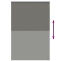 ROLETA ZACIEMNIAJĄCA SZARA 160X230CM SZEROKOŚĆ TKANINY 156,6CM