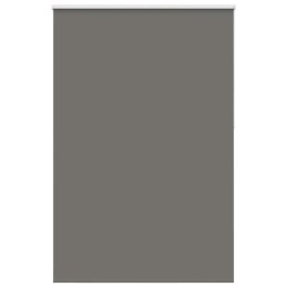 ROLETA ZACIEMNIAJĄCA SZARA 165X210CM SZEROKOŚĆ TKANINY 161,6CM