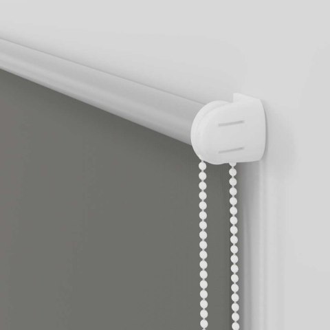 ROLETA ZACIEMNIAJĄCA SZARA 85X230CM SZEROKOŚĆ TKANINY 80,7CM