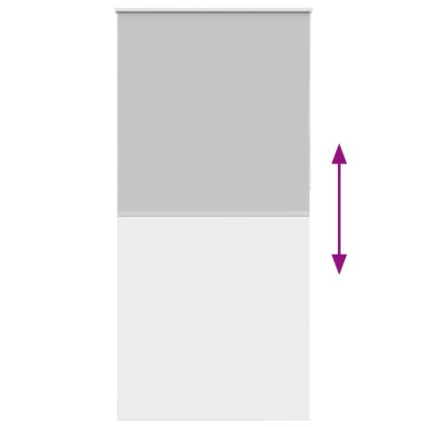 ROLETA ZACIEMNIAJĄCA 110X210CM SZEROKOŚĆ TKANINY 105,7CM