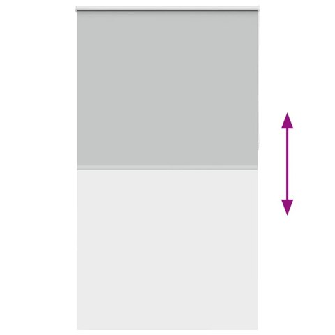 VidaXL Roleta zaciemniająca 140x230 cm Szerokość tkaniny 136,6cm